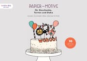 Cover von Papier-Motive für Geschenke, Torten und Deko