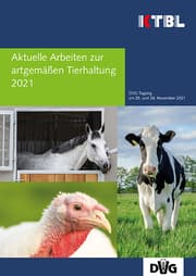 Cover von Aktuelle Arbeiten zur artgemäßen Tierhaltung 2021