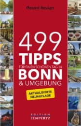 Cover von 499 Tipps für einen schönen Tag in Bonn & Umgebung