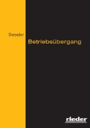 Cover von Betriebsübergang