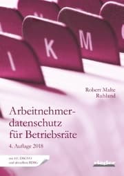 Cover von Arbeitnehmerdatenschutz für Betriebsräte