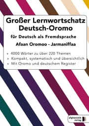 Cover von Großer Lernwortschatz Deutsch-Oromo für Deutsch als Fremdsprache