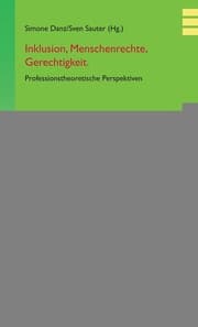 Cover von Inklusion, Menschenrechte, Gerechtigkeit