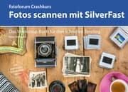 Cover von Crashkurs Fotos scannen mit SilverFast