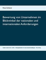 Cover von Bewertung von Unternehmen im Blickwinkel der nationalen und internationalen Anforderungen
