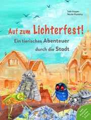 Cover von Auf zum Lichterfest. Ein tierisches Abenteuer durch die Stadt