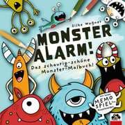 Cover von Monster-Alarm! Das schaurig-schöne Monster-Malbuch für Kinder ab 3 Jahren