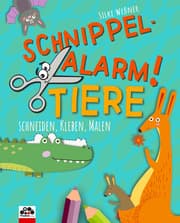 Cover von Schnippel-Alarm! 2: Tiere - Das Ausschneidebuch für Kinder ab 3 Jahren