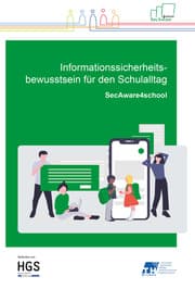 Cover von Informationssicherheitsbewusstsein für den Schulalltag