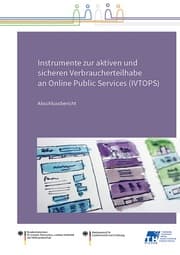 Cover von Instrumente zur aktiven und sicheren Verbraucherteilhabe an Online Public Service (IVTOPS)