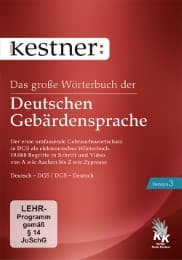 Cover von Das große Wörterbuch der Deutschen Gebärdensprache