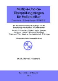 Cover von Multiple-Choice Fragen für Heilpraktiker - Fragen aus 16 Überprüfungen 2009-2016
