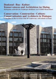 Cover von Denkmal - Bau - Kultur/Conservation - Construction - Culture