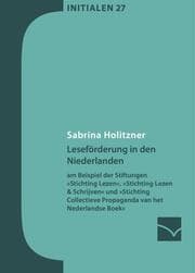 Cover von Leseförderung in den Niederlanden
