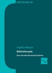 Cover von Bibliotherapie