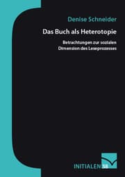 Cover von Das Buch als Heterotopie