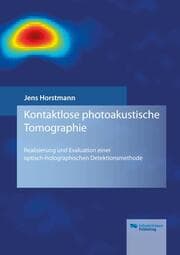 Cover von Kontaktlose photoakustische Tomographie