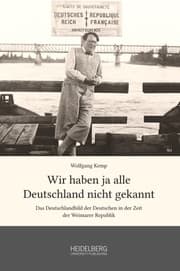 Cover von Wir haben ja alle Deutschland nicht gekannt
