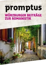 Cover von promptus - Würzburger Beiträge zur Romanistik