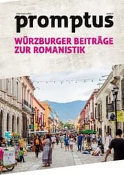 Cover von promptus - Würzburger Beiträge zur Romanistik