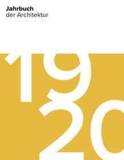 Cover von Jahrbuch der Architektur 2019/2020
