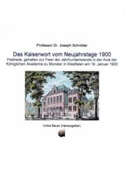 Cover von Das Kaiserwort vom Neujahrstage 1900