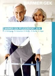 Cover von BARMER Pflegereport 2016