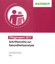 Cover von BARMER Pflegereport 2017