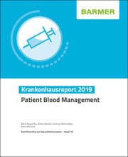 Cover von BARMER Krankenhausreport 2019