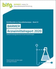 Cover von BARMER Arzneimittelreport 2020