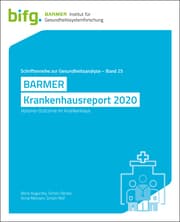 Cover von BARMER Krankenhausreport 2020