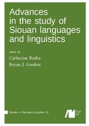 Cover von Advances in the study of Siouan languages and linguistics