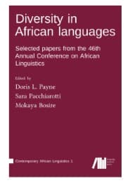 Cover von Diversity in African languages