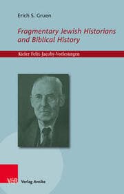 Cover von Fragmentary Jewish Historians and Biblical History