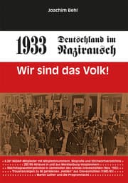 Cover von 1933 - Deutschland im Nazirausch