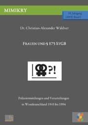 Cover von Frauen und § 175 StGB