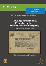 Cover von Zwangsarbeitende, Fremdarbeiter, Ausländerbeschäftigung Buxtehude 1938 bis 1946