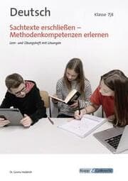 Cover von Sachtexte erschließen - Klasse 7 und 8 - Lehrerheft