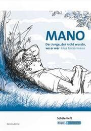 Cover von Mano - Der Junge, der nicht wusste, wo er war - Anja Tuckermann - Schülerheft
