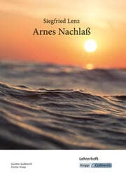 Cover von Arnes Nachlass - Siegfried Lenz - Lehrerheft