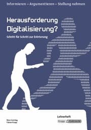 Cover von Herausforderung Digitalisierung - Lehrerheft