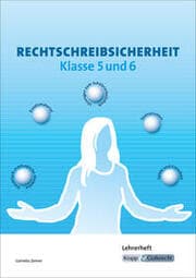Cover von Rechtschreibsicherheit Klasse 5 und 6 - Lehrerheft
