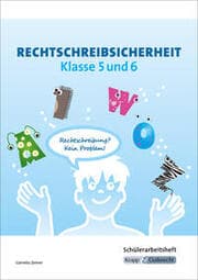 Cover von Rechtschreibsicherheit Klasse 5 und 6 - Schülerarbeitsheft