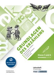Cover von Grundlagen des Erzählens - Klasse 5/6 - Lehrerheft