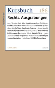 Cover von Kursbuch 186