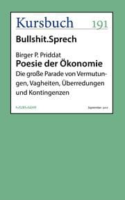 Cover von Poesie der Ökonomie