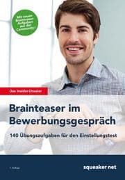 Cover von Das Insider-Dossier: Brainteaser im Bewerbungsgespräch