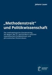 Cover von 'Methodenstreit' und Politikwissenschaft