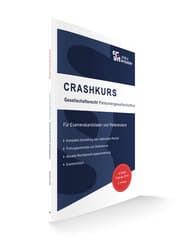Cover von CRASHKURS Gesellschaftsrecht Personengesellschaften