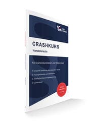 Cover von CRASHKURS Handelsrecht